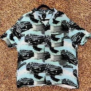 H&M Shirts Hm Fast And Furious Relaxed Fit Patter Resort Shirt